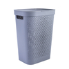 Large Plastic Laundry Hamper Basket with Lid