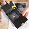  Coin Card Holder Ladies Zipper Purse Fashion Women PU Leather Wallets