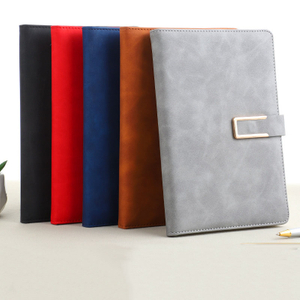 A5 Journal PU Leather Notebook with Metal Buckle