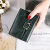  Coin Card Holder Ladies Zipper Purse Fashion Women PU Leather Wallets