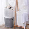 Large Plastic Laundry Hamper Basket with Lid