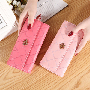 Girls Coin Card Holder Purse Fashion Women PU Leather Wallets 