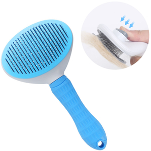 Dog And Cat Hair One Key Remove Hair Comb Pet Massage Grooming Cleaning Brush