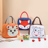 Cute Kids Lunch Bag For School Student cartoon Insulated Cooler Bag