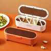 Hot Sale herb & spice tools Kitchen Household Seasoning Box Multifunctional 4 In 1 Spice Box