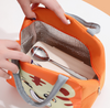 Cute Kids Lunch Bag For School Student cartoon Insulated Cooler Bag