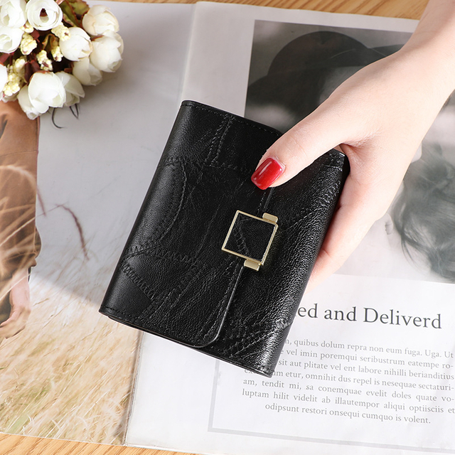  Coin Card Holder Ladies Zipper Purse Fashion Women PU Leather Wallets