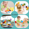 Spinner Strong Suction Cup Bath Toys Spinning Dimple Kids Fidget Sensory Toys