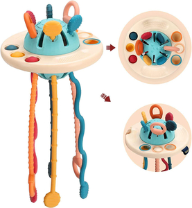 Montessori Pull String Sensory Toy for Babies