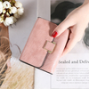  Coin Card Holder Ladies Zipper Purse Fashion Women PU Leather Wallets