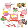 DIY Food kids cook kitchen ware Pretend Play Kids Cooking Kitchen Toy Set