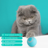 Electric Smart Automatic Rolling Cat Interactive Ball Toys Led Light Smart Pet Cat Playing Toys