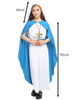 Mary Nativity Drama Costume Mother of God Costume Mary Disguise Costume Set