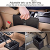 Large Capacity Waterproof Portable Car Trash Can Leak-Proof Seat Side Organizer Space-Efficient Car Bin