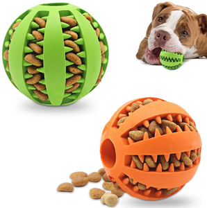 Pet Magic Rolling Ball Interactive automatic Slow Feeder Dispenser Pet Chew Toys for Dog