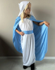 Mary Nativity Drama Costume Mother of God Costume Mary Disguise Costume Set