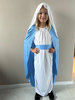 Mary Nativity Drama Costume Mother of God Costume Mary Disguise Costume Set