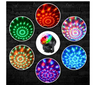 Disco Ball RGB LED Disco Projector Light for Party Laser + Remote Control